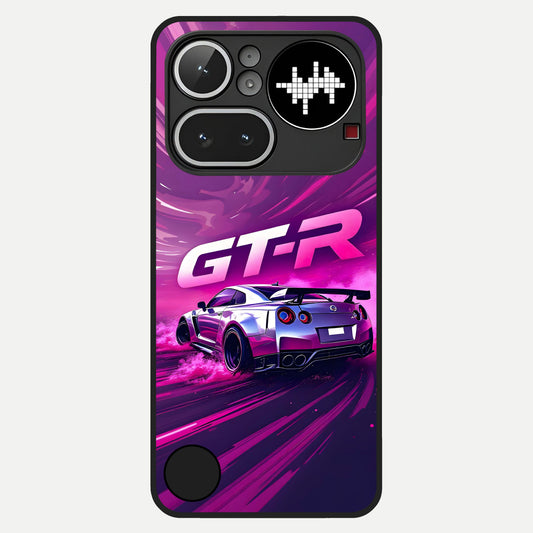  Speed Drift Legend Glass Case For Nothing Phone 4A Pro back cover – full design glossy printed glass finish