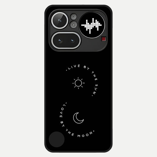  Sunflower Cat Art Glass Case For Nothing Phone 4A Pro back cover – full design glossy printed glass finish
