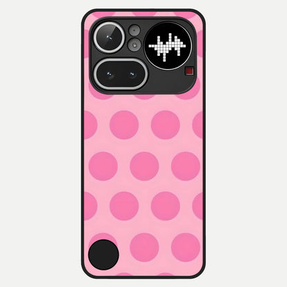  Sweet Dot Dreams Glass Case For Nothing Phone 4A Pro back cover – full design glossy printed glass finish