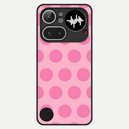  Sweet Dot Dreams Glass Case For Nothing Phone 4A Pro back cover – full design glossy printed glass finish