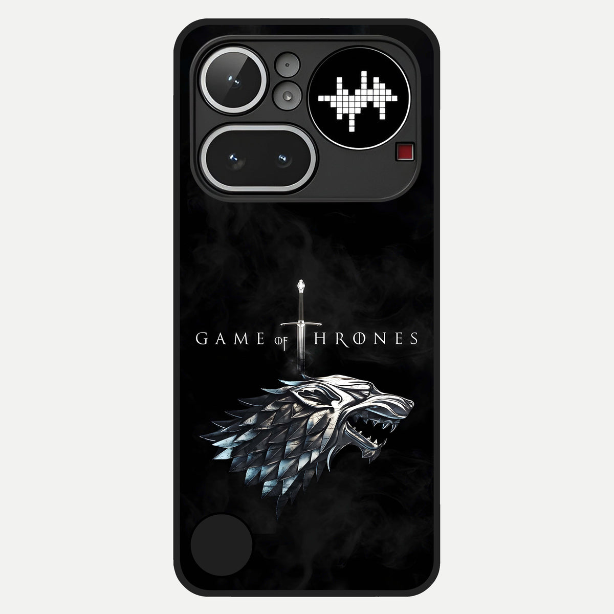  Throne Wolf Legacy Glass Case For Nothing Phone 4A Pro back cover – full design glossy printed glass finish