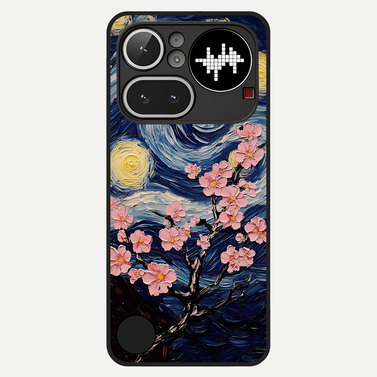  Van Gogh Scenery Glass Case For Nothing Phone 4A Pro back cover – full design glossy printed glass finish