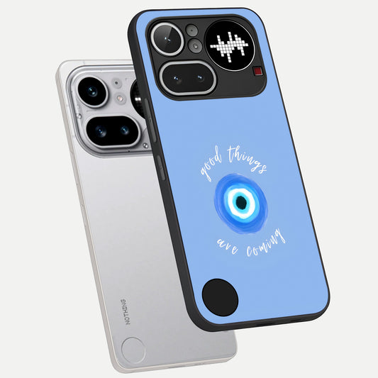  Bright Future Ahead phone case For Nothing Phone 4A Pro showing premium glass back cover with detailed artwork