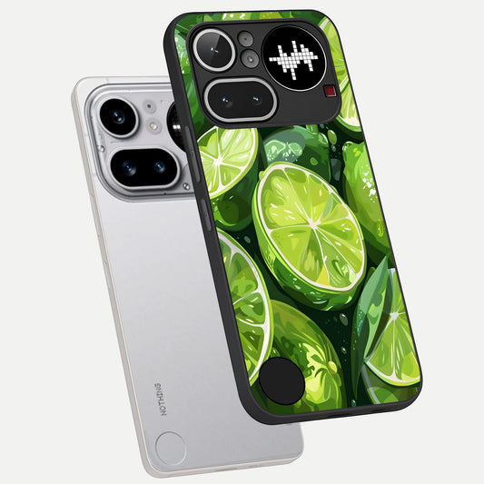  Green Kawasaki phone case For Nothing Phone 4A Pro showing premium glass back cover with detailed artwork