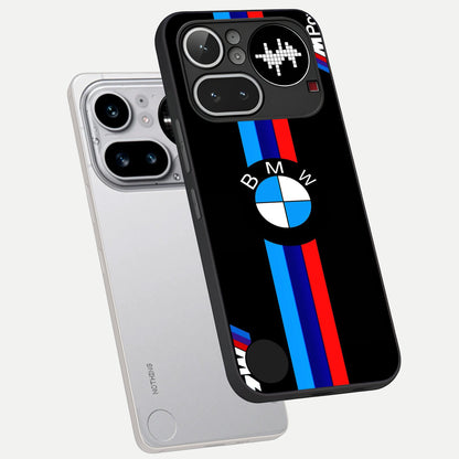  Turbo BMW Beast phone case For Nothing Phone 4A Pro showing premium glass back cover with detailed artwork