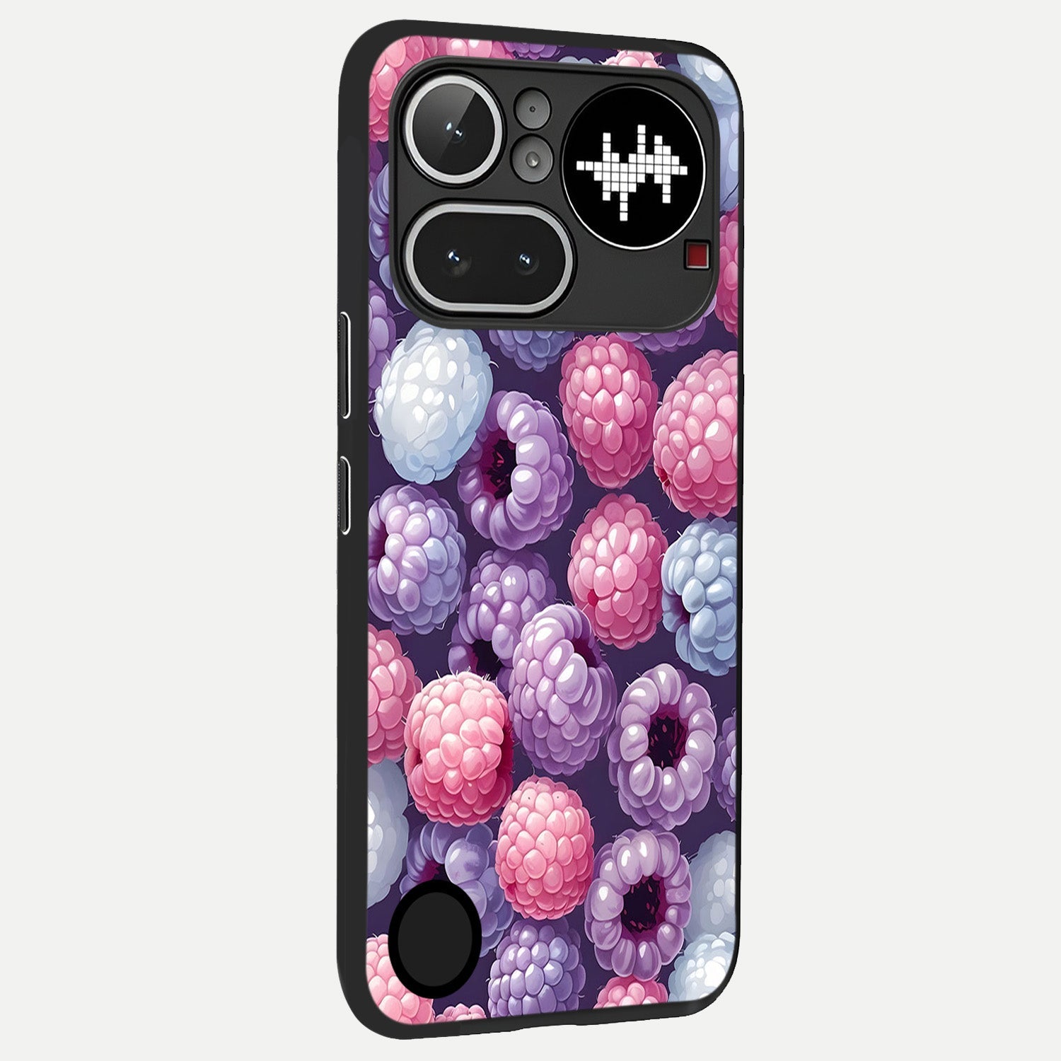  Berry Candy Pop back cover For Nothing Phone 4A Pro slim fit glass case with vibrant aesthetic design