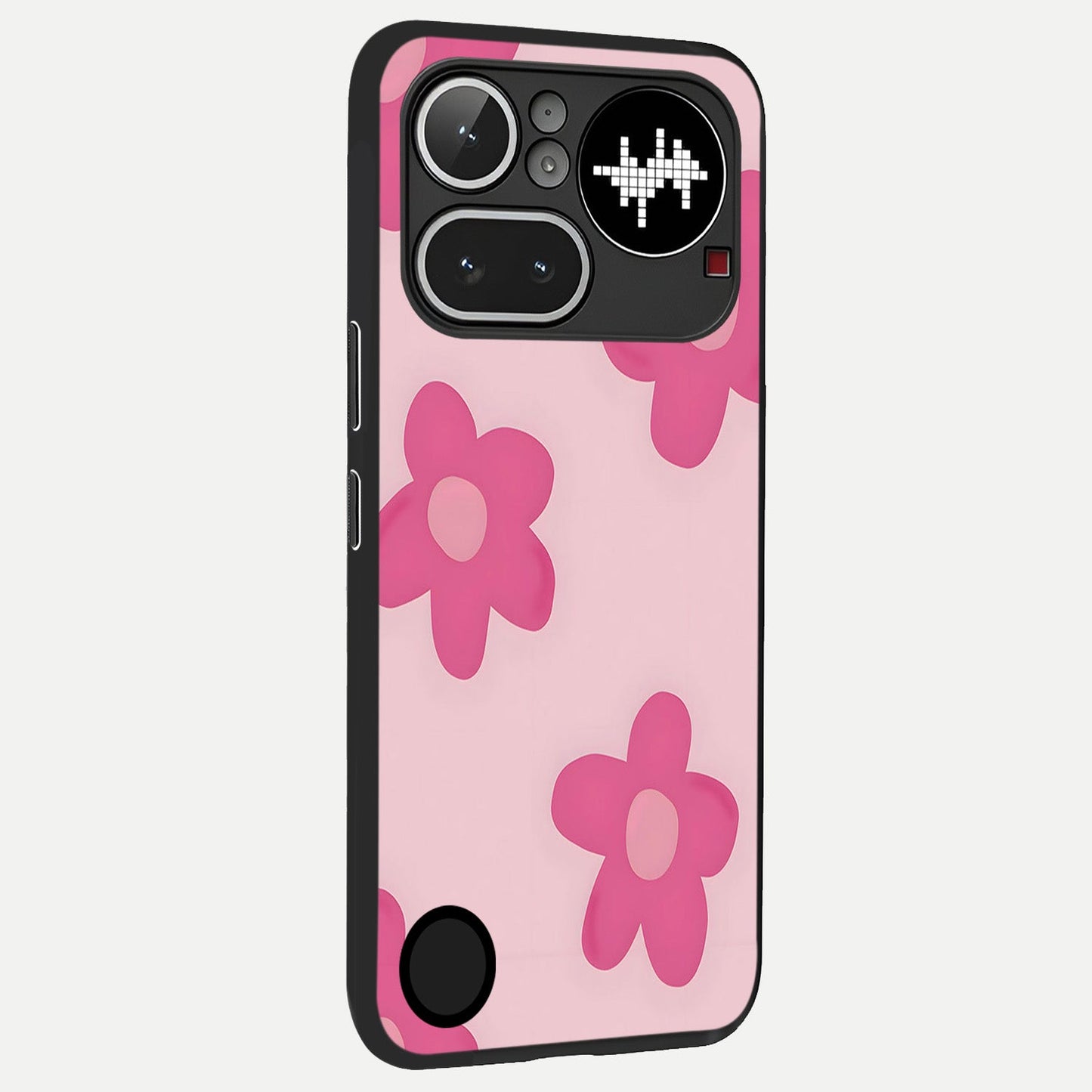  Candy Bloom Dreams back cover For Nothing Phone 4A Pro slim fit glass case with vibrant aesthetic design