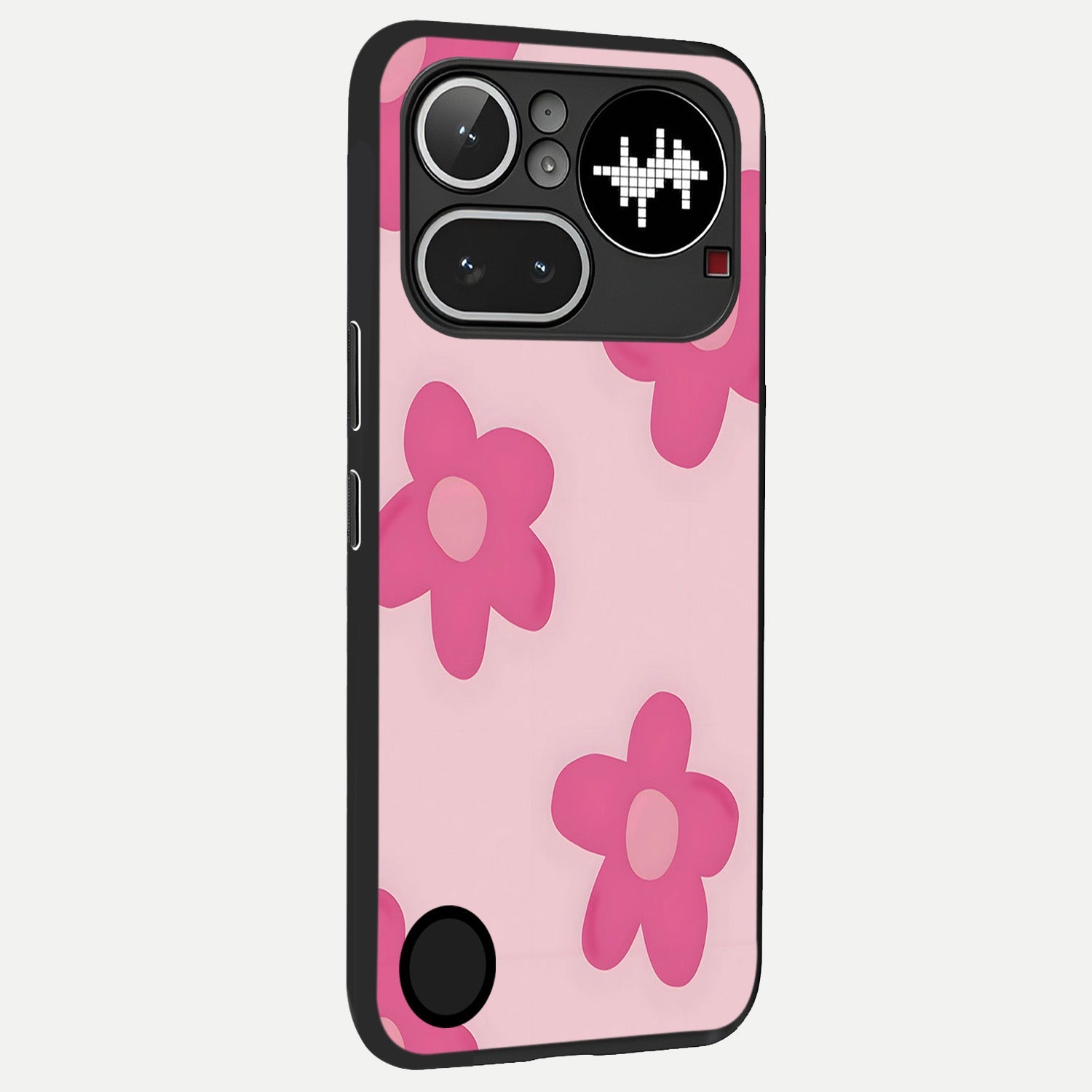  Candy Bloom Dreams back cover For Nothing Phone 4A Pro slim fit glass case with vibrant aesthetic design