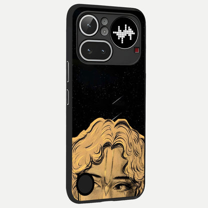  Celestial Gods Plan back cover For Nothing Phone 4A Pro slim fit glass case with vibrant aesthetic design