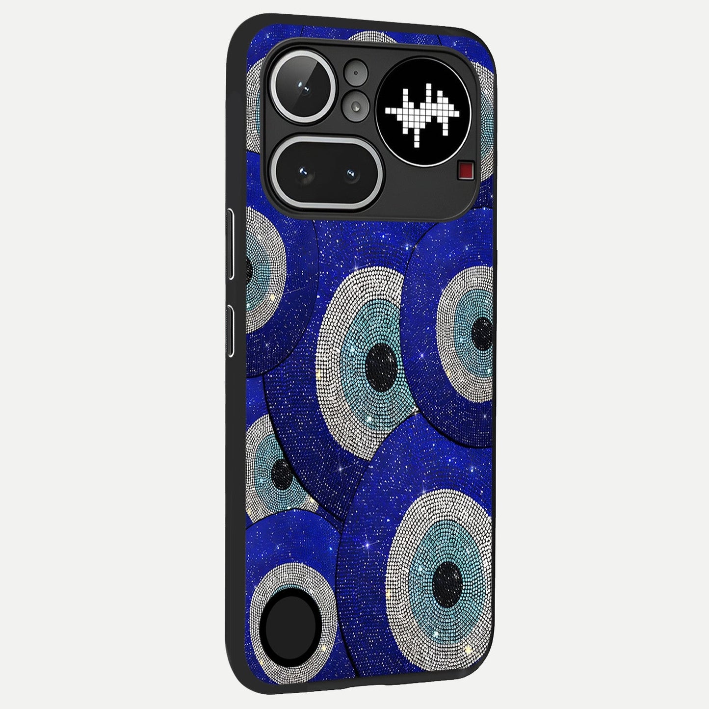  Galaxy Eye Flow back cover For Nothing Phone 4A Pro slim fit glass case with vibrant aesthetic design