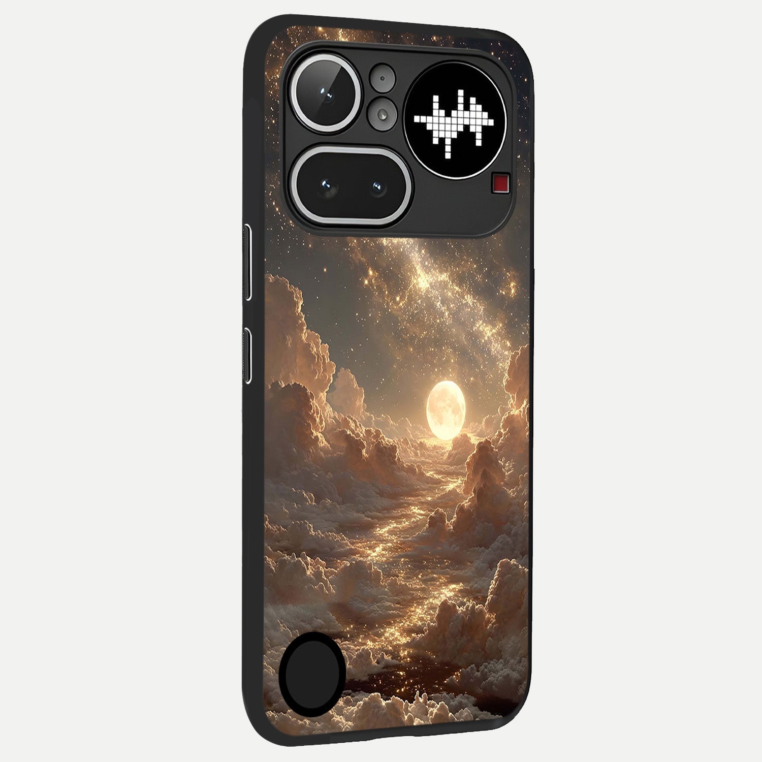  Golden Sky Dream back cover For Nothing Phone 4A Pro slim fit glass case with vibrant aesthetic design