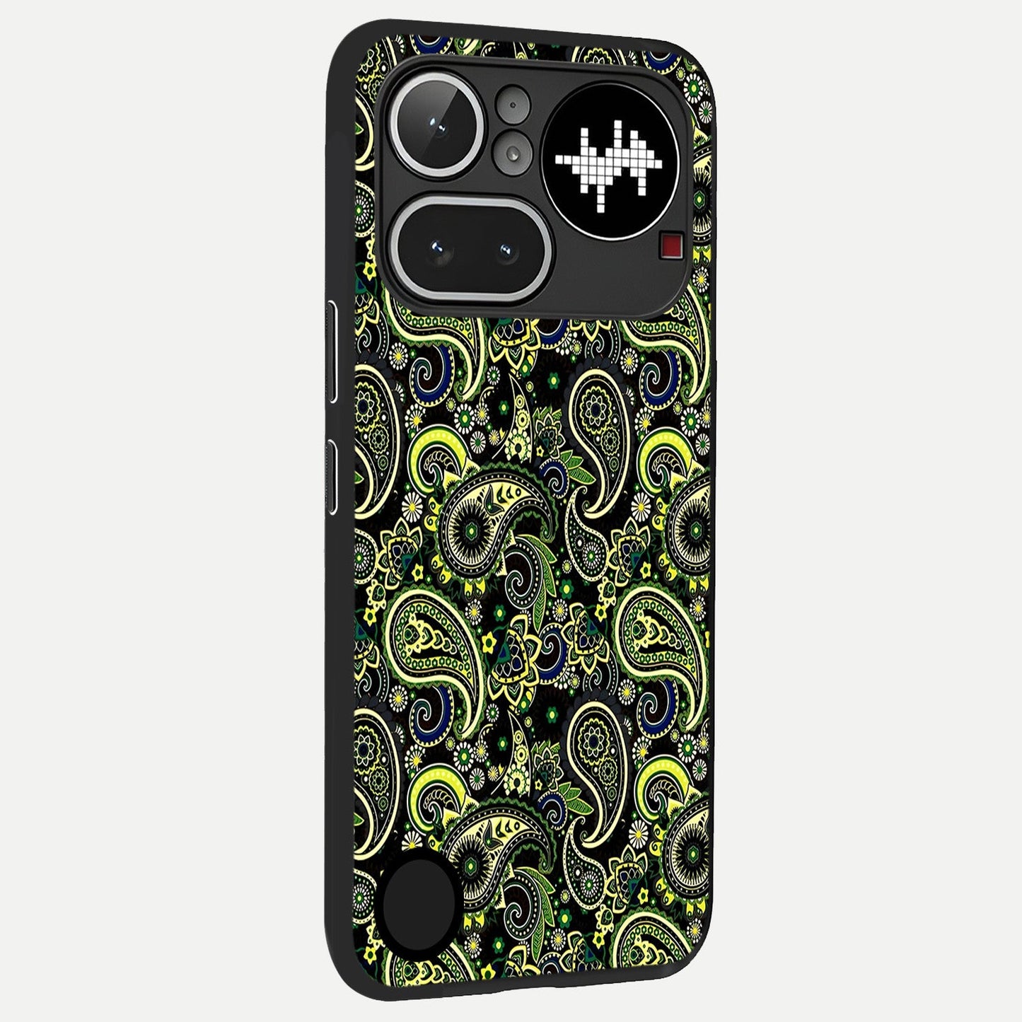  Green Lemon back cover For Nothing Phone 4A Pro slim fit glass case with vibrant aesthetic design