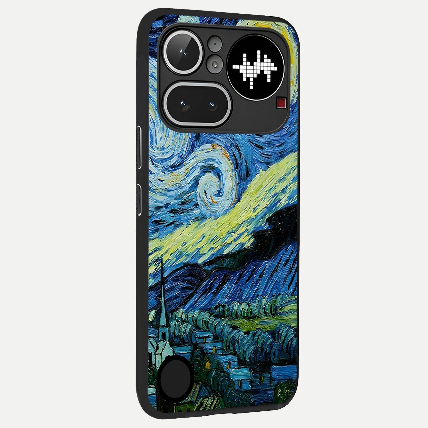  Inspired Van Gogh Art back cover For Nothing Phone 4A Pro slim fit glass case with vibrant aesthetic design