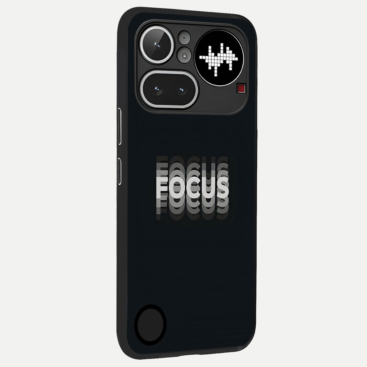  Mono Focus Vision back cover For Nothing Phone 4A Pro slim fit glass case with vibrant aesthetic design