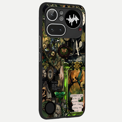  Mystic Woods Secret back cover For Nothing Phone 4A Pro slim fit glass case with vibrant aesthetic design
