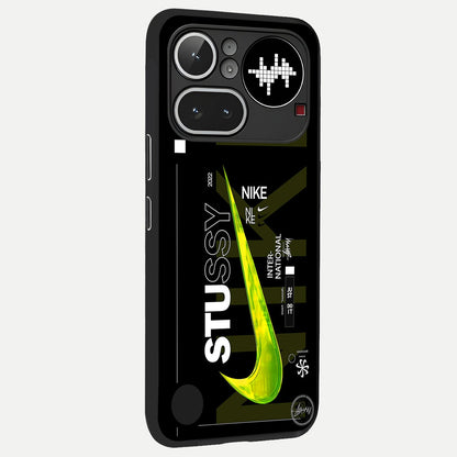  Neon Street Edition back cover For Nothing Phone 4A Pro slim fit glass case with vibrant aesthetic design