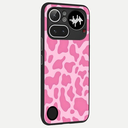  Pinkish Scenery back cover For Nothing Phone 4A Pro slim fit glass case with vibrant aesthetic design