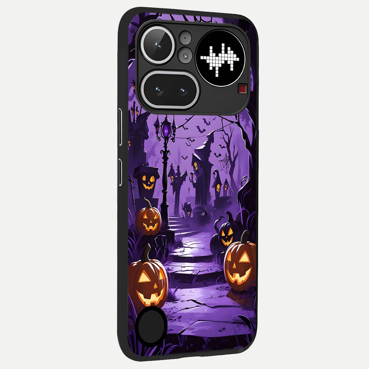  Pumpkin Patch Halloween back cover For Nothing Phone 4A Pro slim fit glass case with vibrant aesthetic design