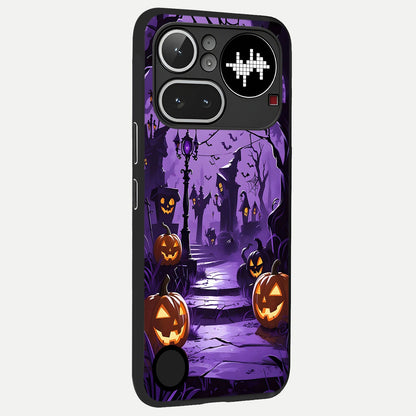  Pumpkin Patch Halloween back cover For Nothing Phone 4A Pro slim fit glass case with vibrant aesthetic design