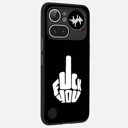  Rebel Mode On back cover For Nothing Phone 4A Pro slim fit glass case with vibrant aesthetic design