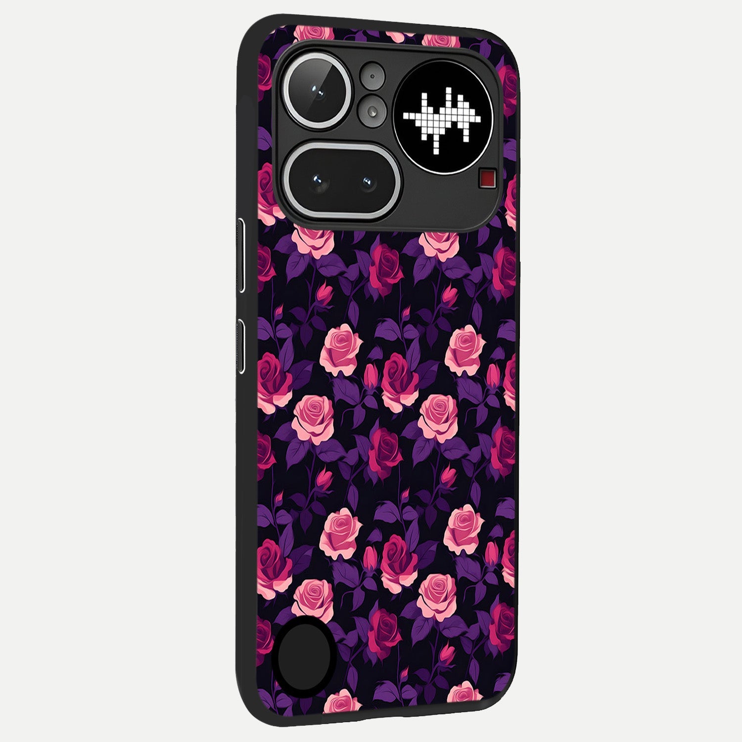  Rose Garden Twilight back cover For Nothing Phone 4A Pro slim fit glass case with vibrant aesthetic design