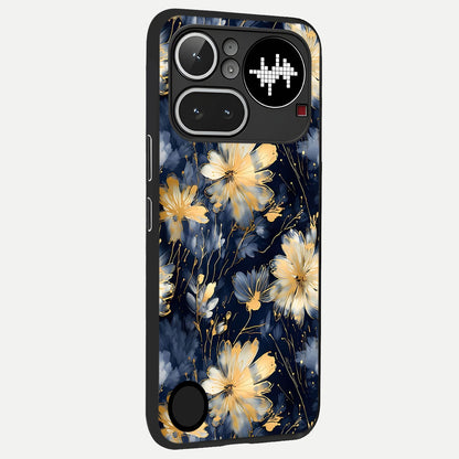  Royal Petal Dream back cover For Nothing Phone 4A Pro slim fit glass case with vibrant aesthetic design
