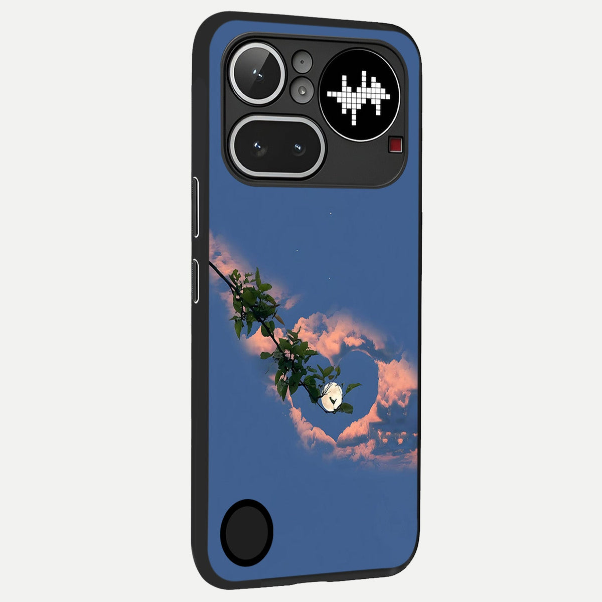  Sky Under Tree back cover For Nothing Phone 4A Pro slim fit glass case with vibrant aesthetic design