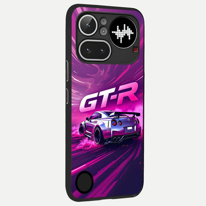  Speed Drift Legend back cover For Nothing Phone 4A Pro slim fit glass case with vibrant aesthetic design