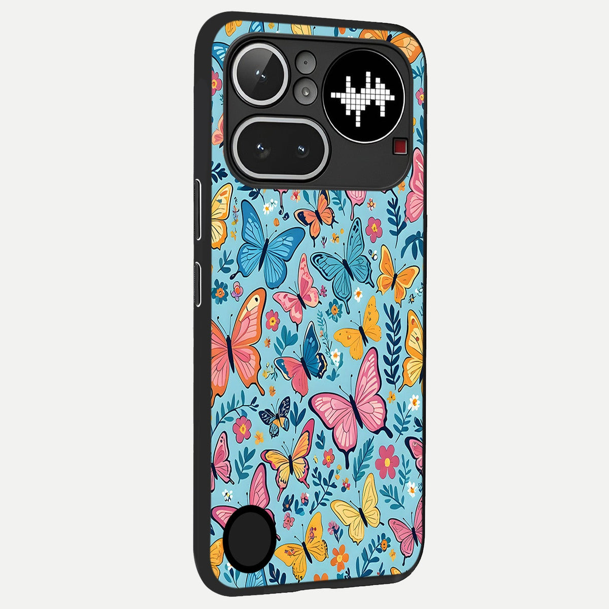  Spring Wing Garden back cover For Nothing Phone 4A Pro slim fit glass case with vibrant aesthetic design