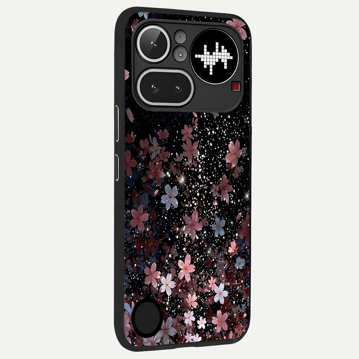  Starlit Flower Dreams back cover For Nothing Phone 4A Pro slim fit glass case with vibrant aesthetic design