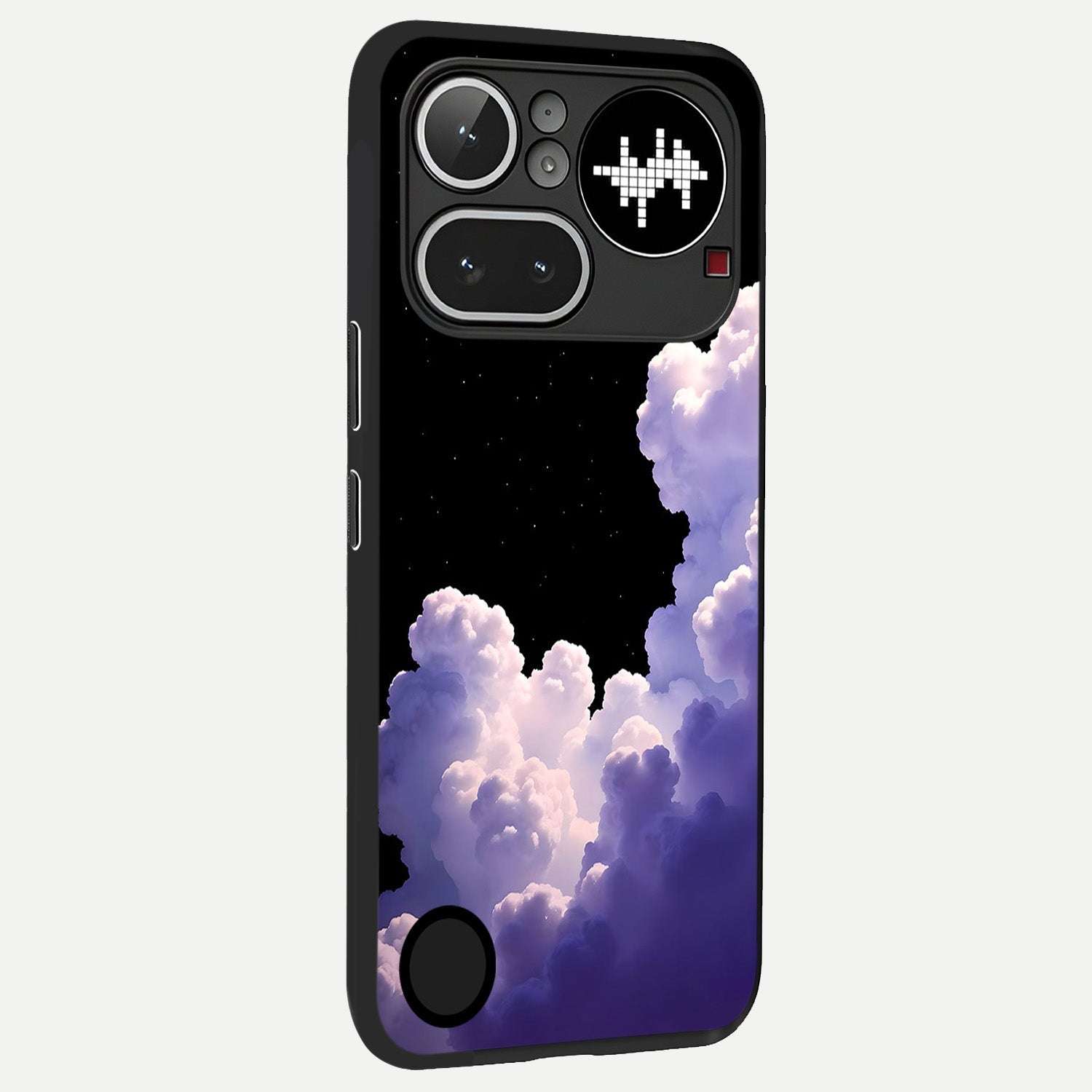  Starlit Night Whispers back cover For Nothing Phone 4A Pro slim fit glass case with vibrant aesthetic design