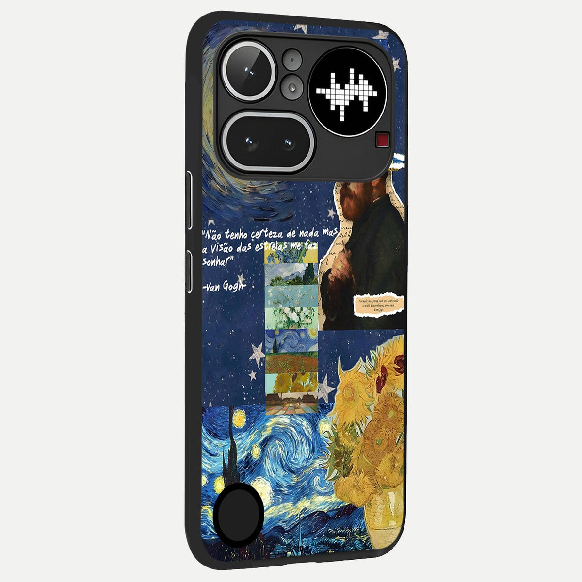  Starry Dream Vision back cover For Nothing Phone 4A Pro slim fit glass case with vibrant aesthetic design
