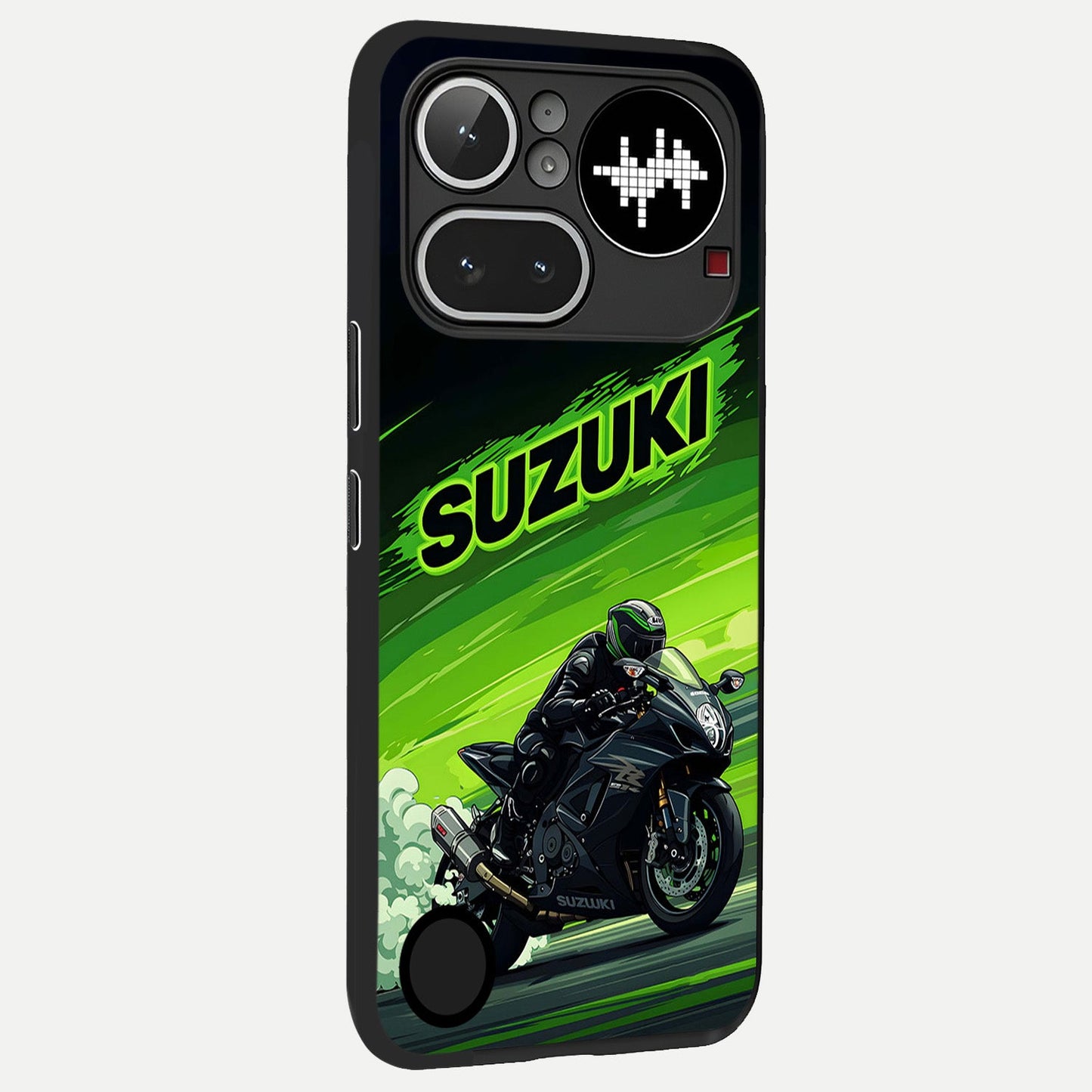  Suzuki Speed Beast back cover For Nothing Phone 4A Pro slim fit glass case with vibrant aesthetic design