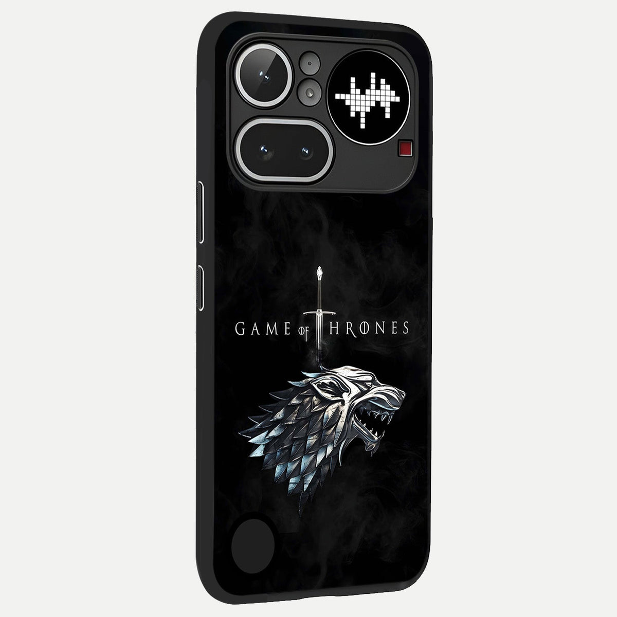  Throne Wolf Legacy back cover For Nothing Phone 4A Pro slim fit glass case with vibrant aesthetic design