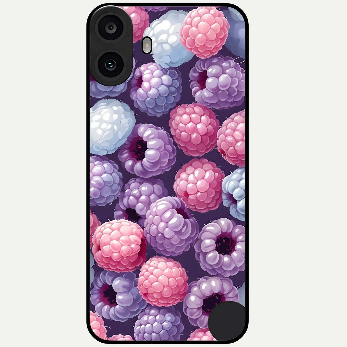  Berry Candy Pop Glass Case For CMF Phone 1 back cover – full design glossy printed glass finish