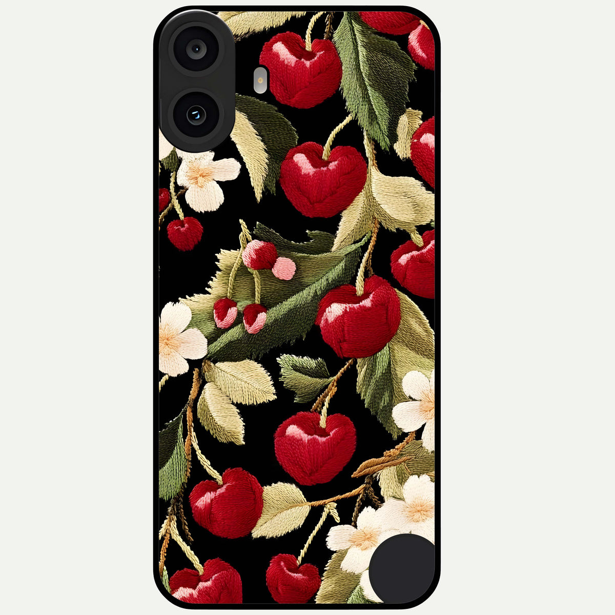  Blooming Spendor Bird Glass Case For CMF Phone 1 back cover – full design glossy printed glass finish