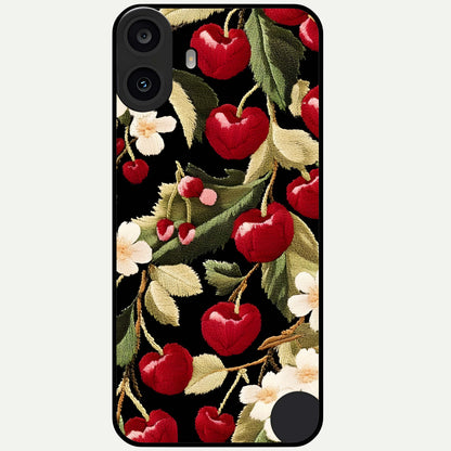  Blooming Spendor Bird Glass Case For CMF Phone 1 back cover – full design glossy printed glass finish