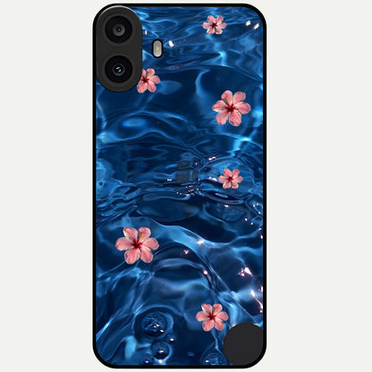  Bloom Thread Art Glass Case For CMF Phone 1 back cover – full design glossy printed glass finish
