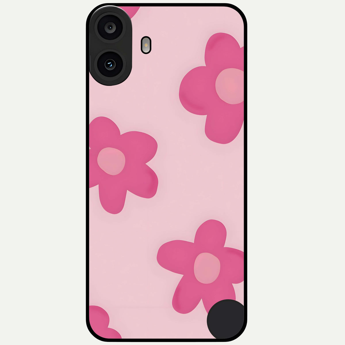  Candy Bloom Dreams Glass Case For CMF Phone 1 back cover – full design glossy printed glass finish