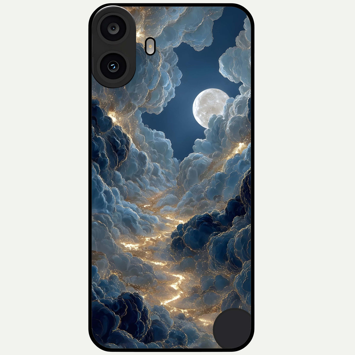 Celestial Cloud Road Glass Case For CMF Phone 1 back cover – full design glossy printed glass finish