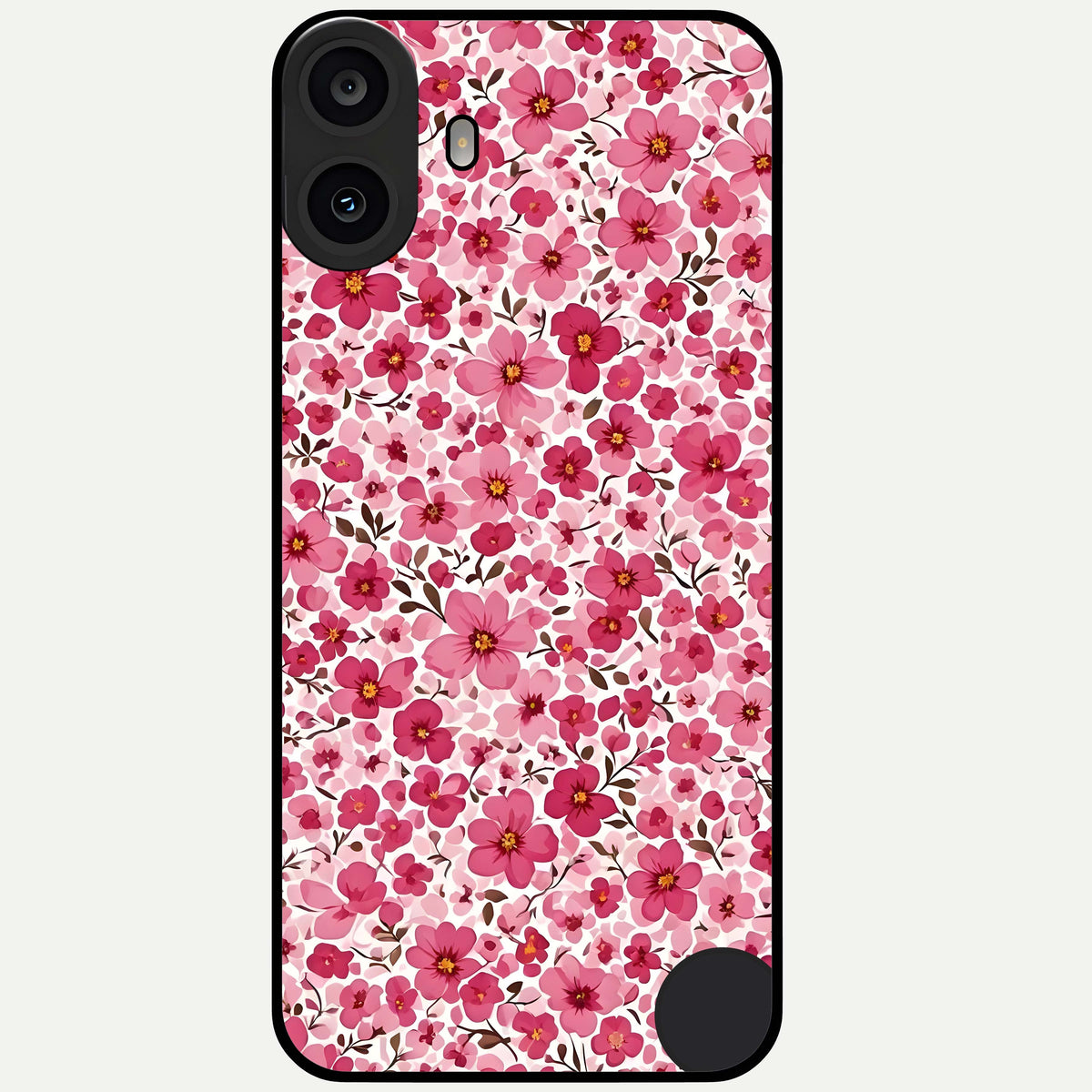  Cherry Blossom Charm Glass Case For CMF Phone 1 back cover – full design glossy printed glass finish