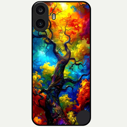  Colorful Soda Bottles Glass Case For CMF Phone 1 back cover – full design glossy printed glass finish