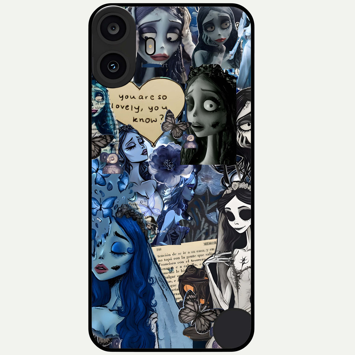  Corpse Bride Posters Glass Case For CMF Phone 1 back cover – full design glossy printed glass finish