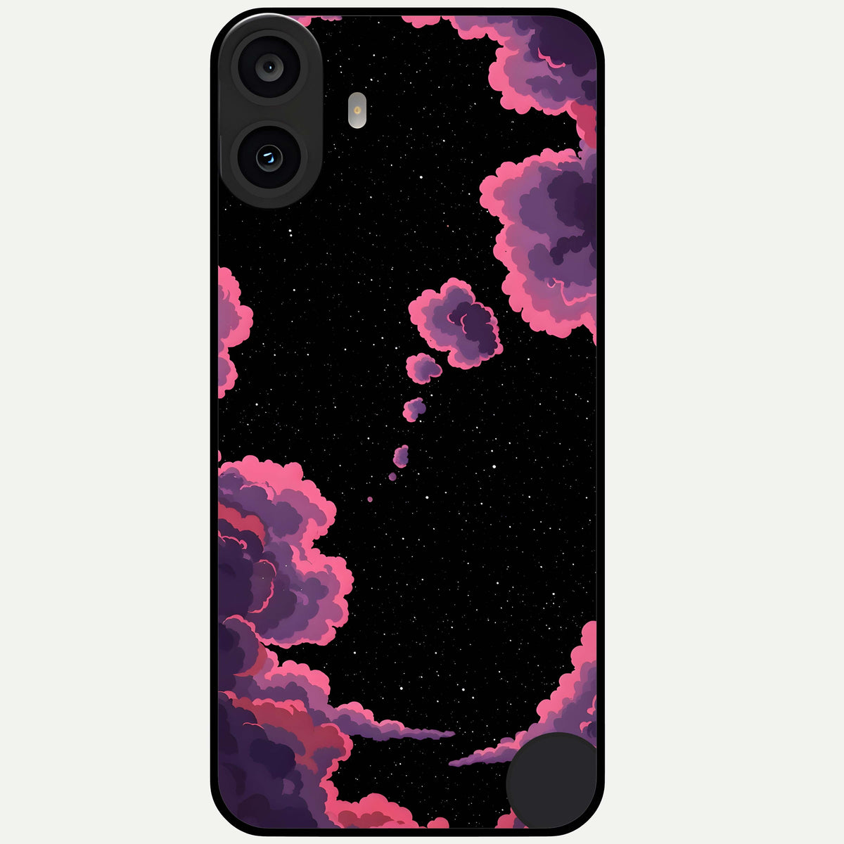  Cosmic Cloud Journey Glass Case For CMF Phone 1 back cover – full design glossy printed glass finish