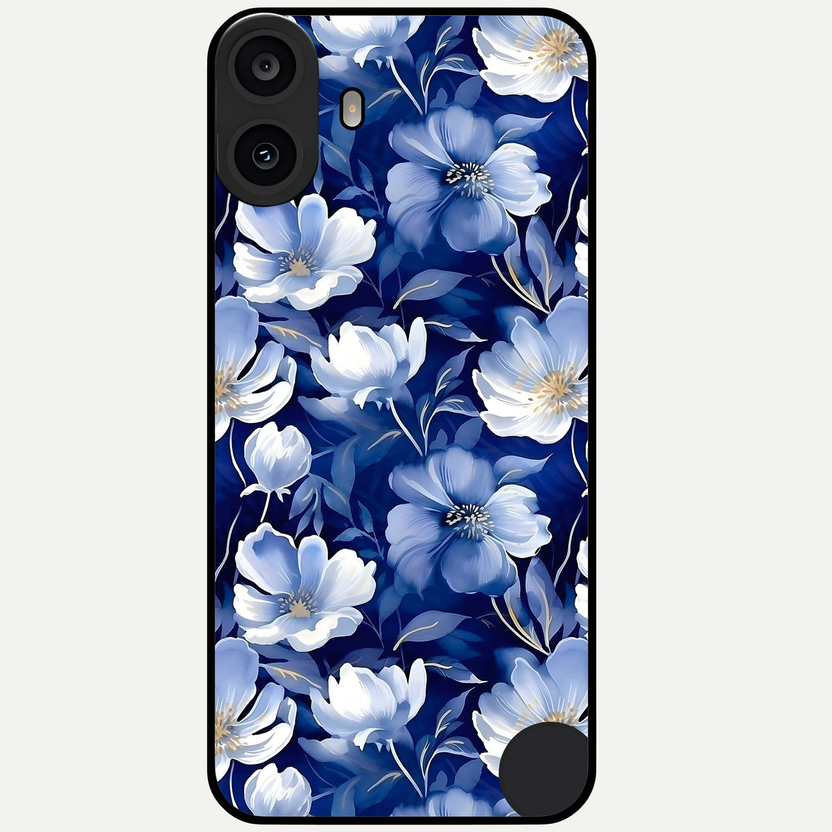  Cute Floral Patterns Glass Case For CMF Phone 1 back cover – full design glossy printed glass finish