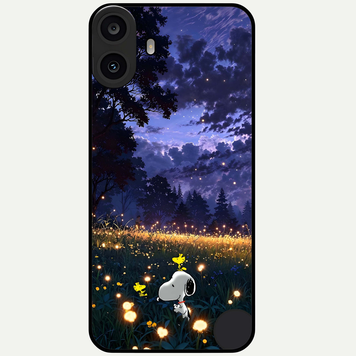  Firefly Meadow Magic Glass Case For CMF Phone 1 back cover – full design glossy printed glass finish