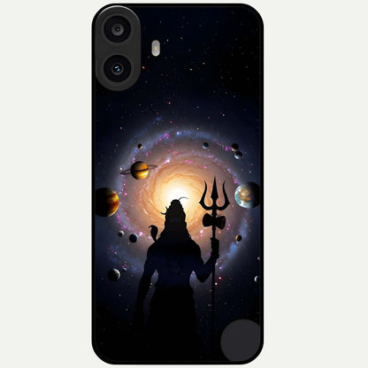  Galactic Shiva Vision Glass Case For CMF Phone 1 back cover – full design glossy printed glass finish