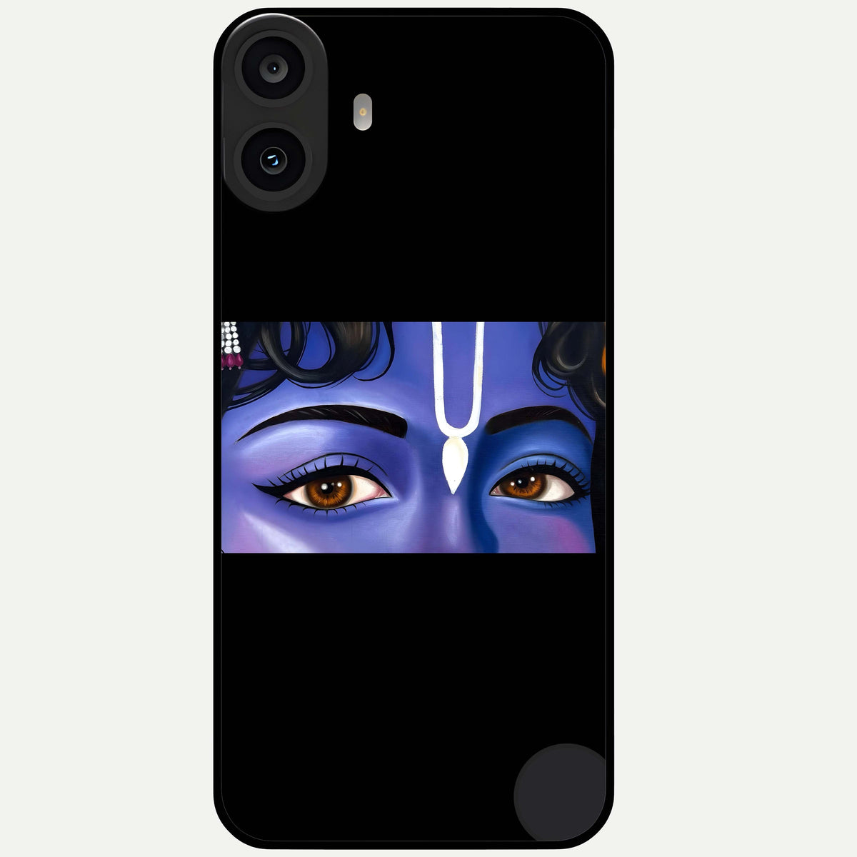  Krishna Eye Glass Case For CMF Phone 1 back cover – full design glossy printed glass finish