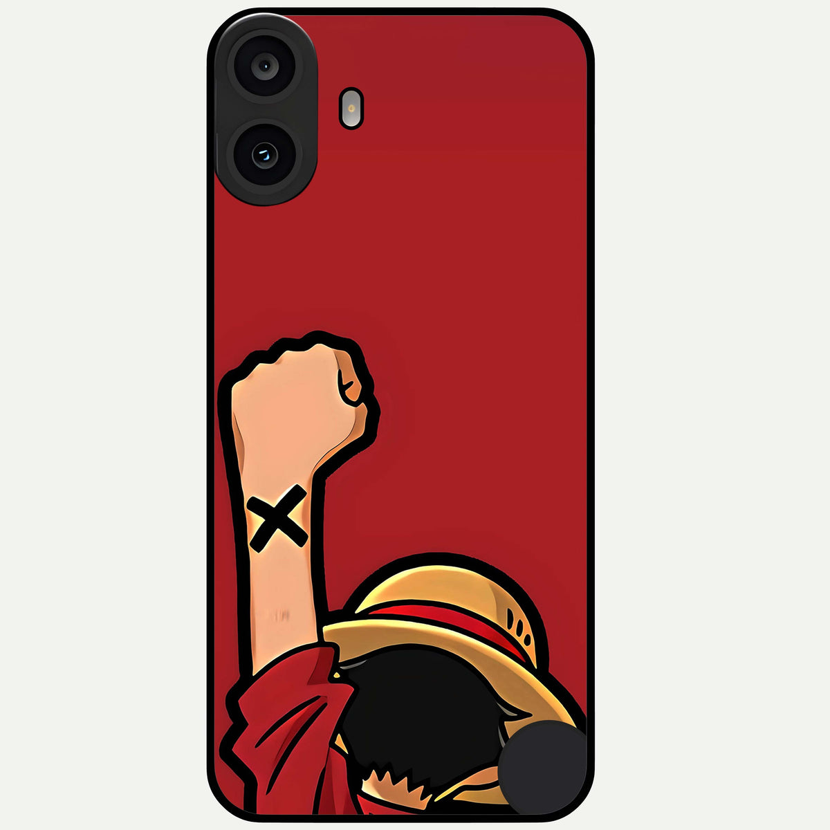  Luffy X Spirit Glass Case For CMF Phone 1 back cover – full design glossy printed glass finish