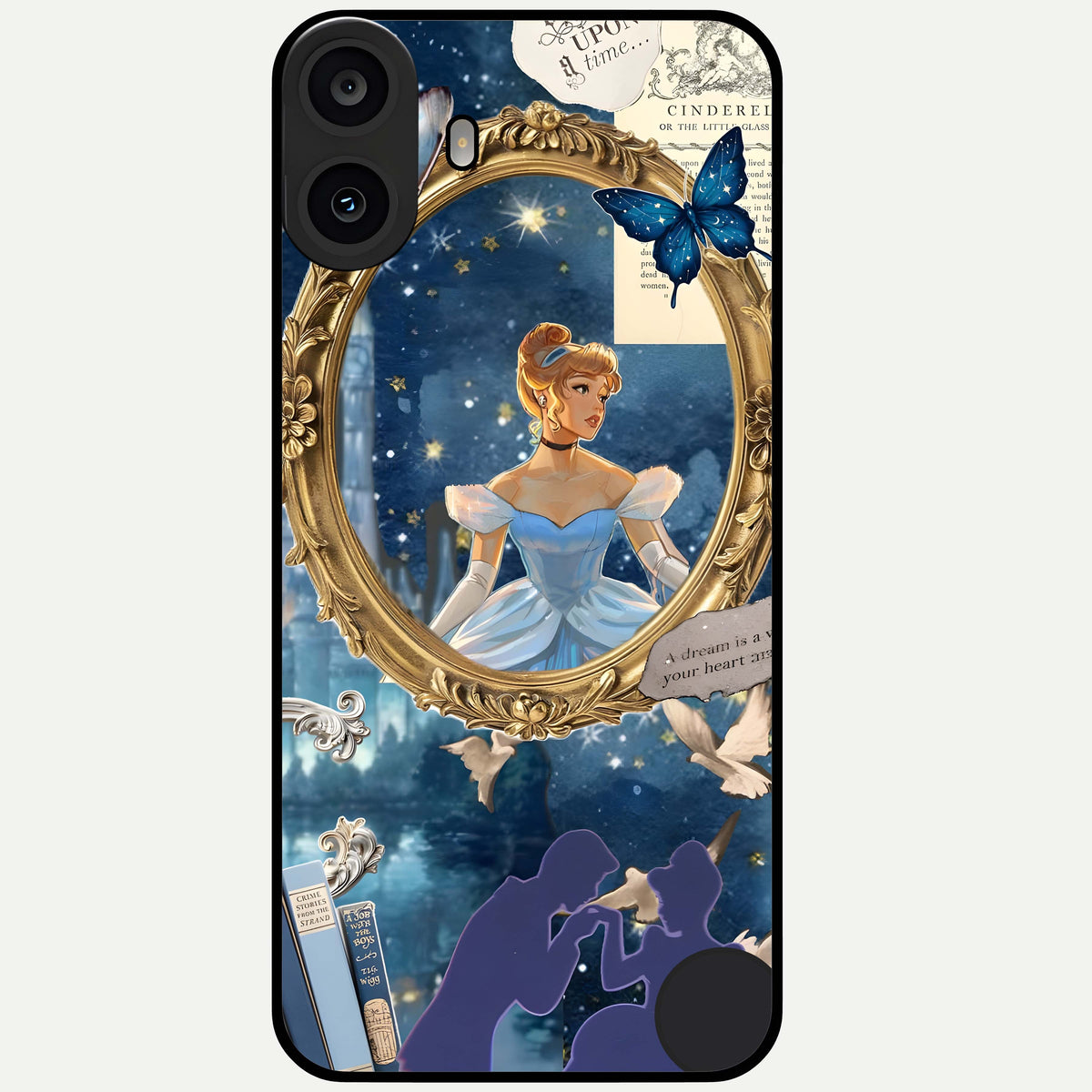  Midnight Queen Glass Case For CMF Phone 1 back cover – full design glossy printed glass finish